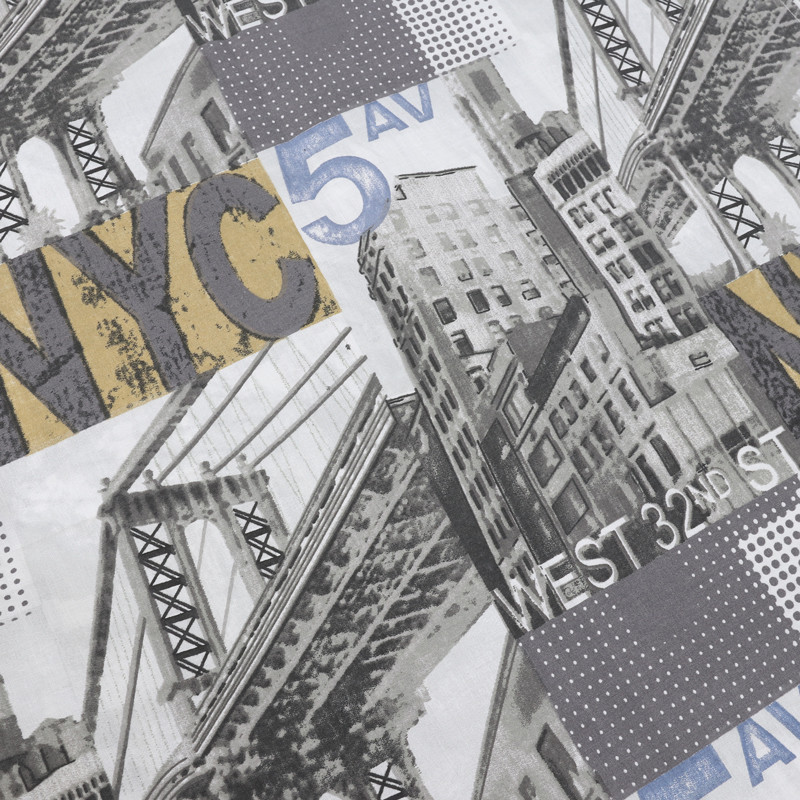 Тканина для постільної білизни Бязь "Gold" Lux GL3451