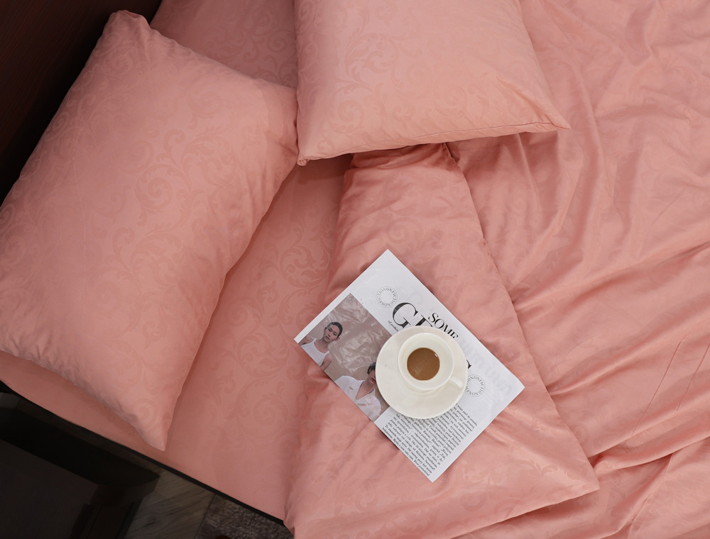 Євро набір постільної білизни 200*220 із мікрофібри №201720 Черешенка™