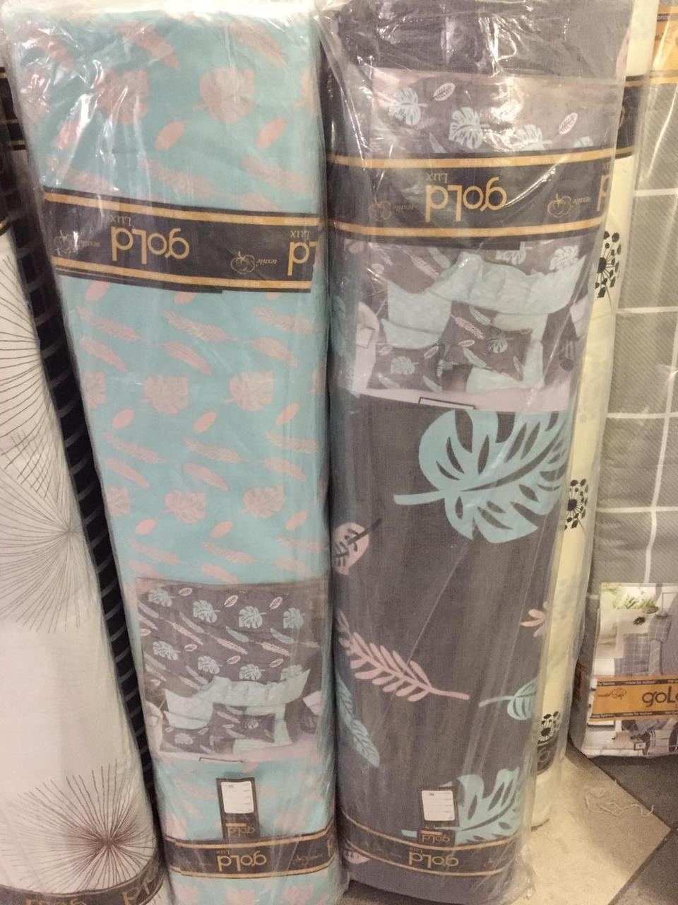 Ткань для постельного белья Бязь "Gold" Lux "Знакомьтесь, кусочек природы" GL1655 (A+B) - (50м+50м)