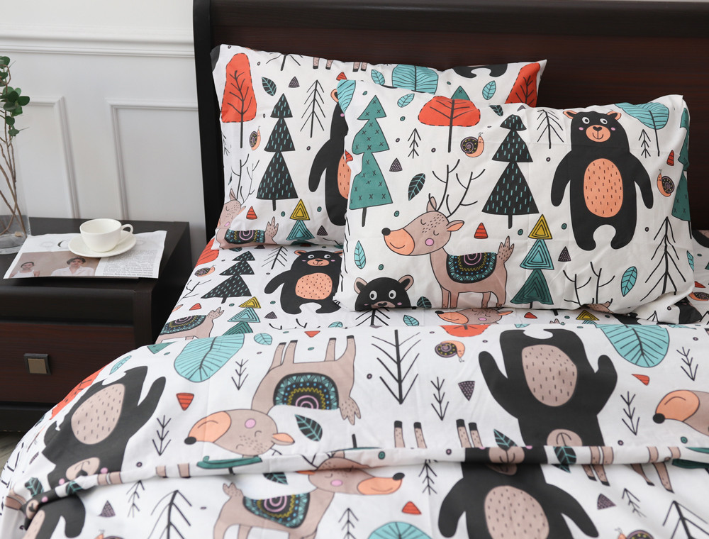 Дитячий комплект з Бязі "Gold" №165609 Черешенка™