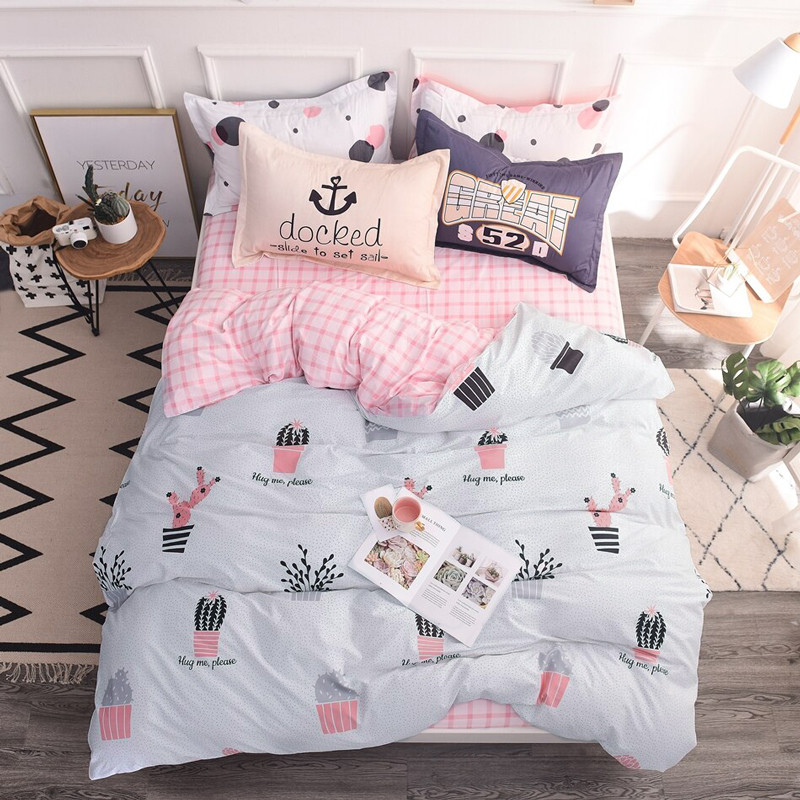 Сімейний набір постільної білизни із Бязі "Gold" №151225AB Черешенка™