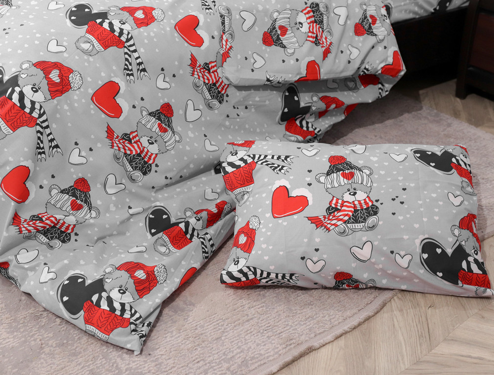 Евро макси набор постельного белья 200*220 из Бязи "Gold" №157965 Черешенка™