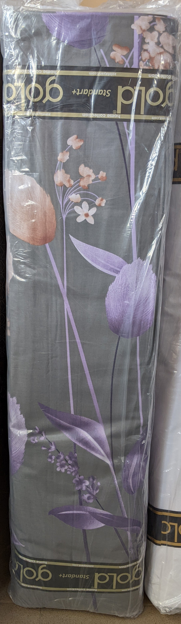 Ткань для постельного белья Бязь "Gold" Lux GL3537gray