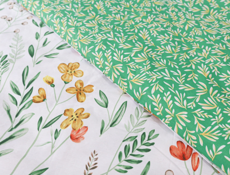 Сімейний набір постільної білизни із Бязі "Gold" №159114AB Черешенка™