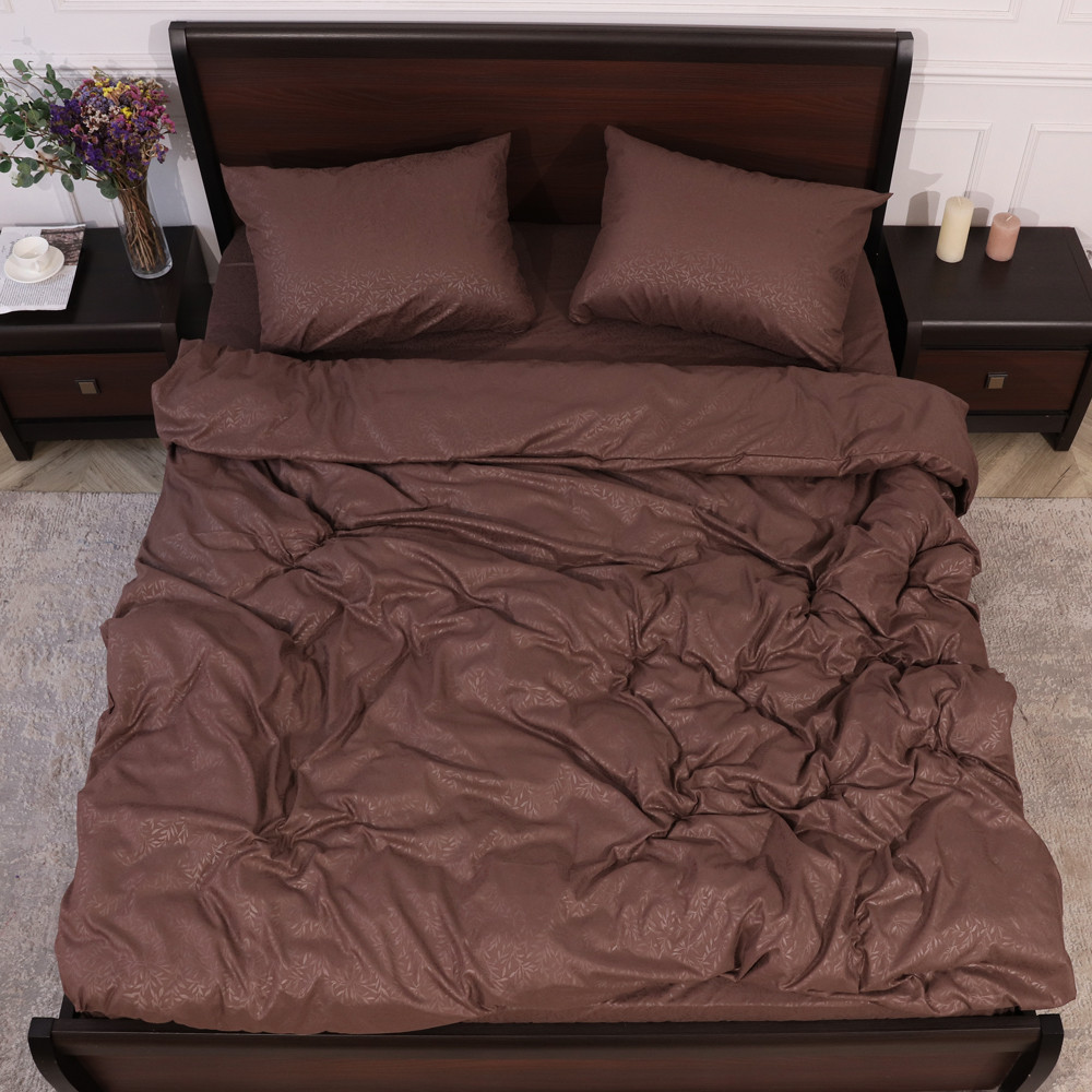 Евро набор постельного белья 200*220 из микрофибры №200110 Черешенка™