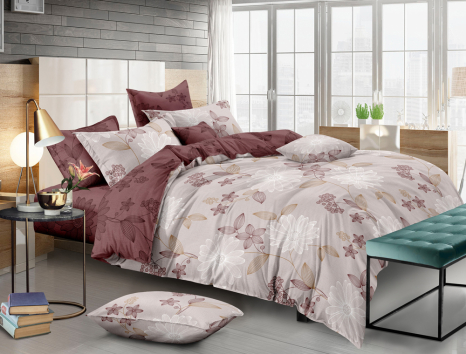 Тканина для постільної білизни Ранфорс R-HL27826 (A+B) - (60м+60м)