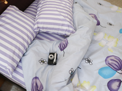 Двуспальный набор постельного белья 180*220 из Бязи "Gold" №151442AB Черешенка™