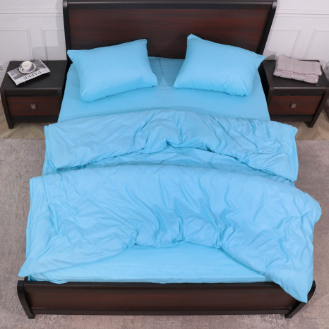 Сімейний набір постільної білизни 240*220 із мікрофібри №204319 Черешенька™