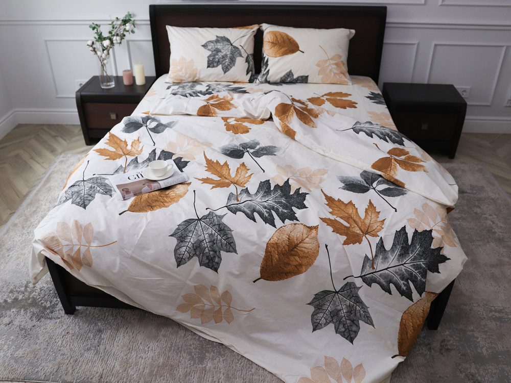 Семейный набор хлопкового постельного белья из Бязи "Gold" №154713 Черешенка™