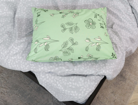 Семейный набор хлопкового постельного белья из Бязи "Gold" №151843АВ Черешенка™