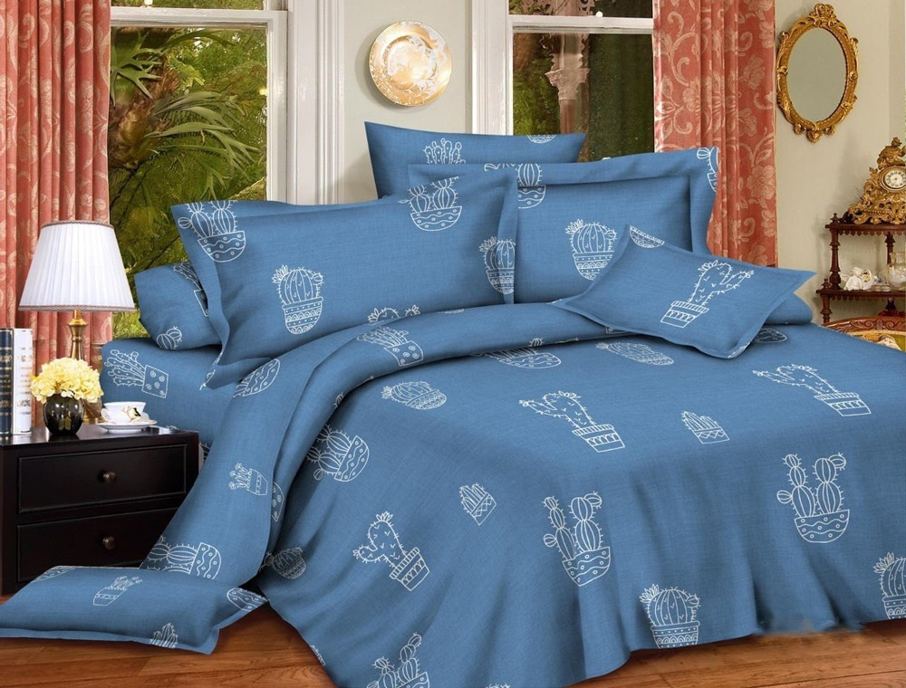 Двоспальний набір постільної білизни 180*220 із полікотону №203402 Черешенька™