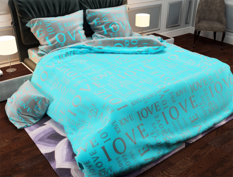 Ткань для постельного белья Бязь "Gold" Lux GL1169A