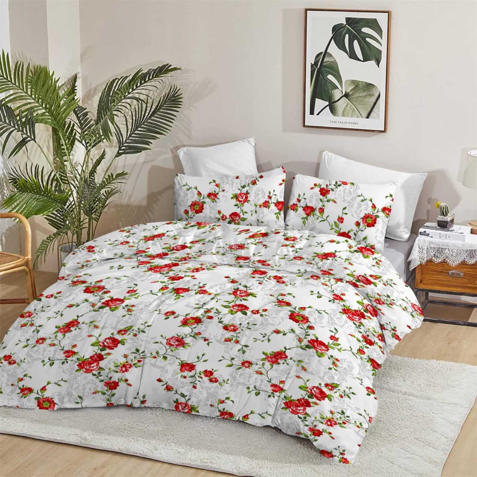 Ткань для постельного белья Бязь "Gold" Lux GL50926red