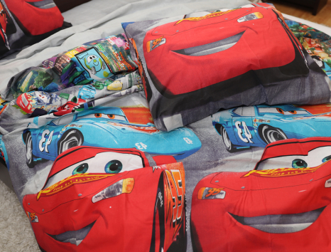 Дитячий комплект з Бязі "Gold" №16230 Черешенка™