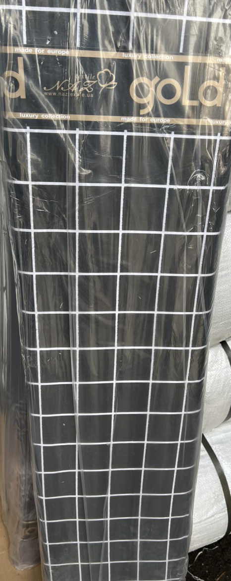 Тканина для постільної білизни Бязь "Gold" Lux GL7765black