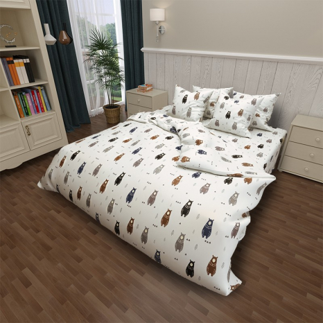 Ткань для постельного белья Бязь "Gold" Lux детская GLB7761