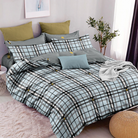 Тканина для постільної білизни Бязь "Gold" Lux GL1618 (A+B) - (50м+50м)