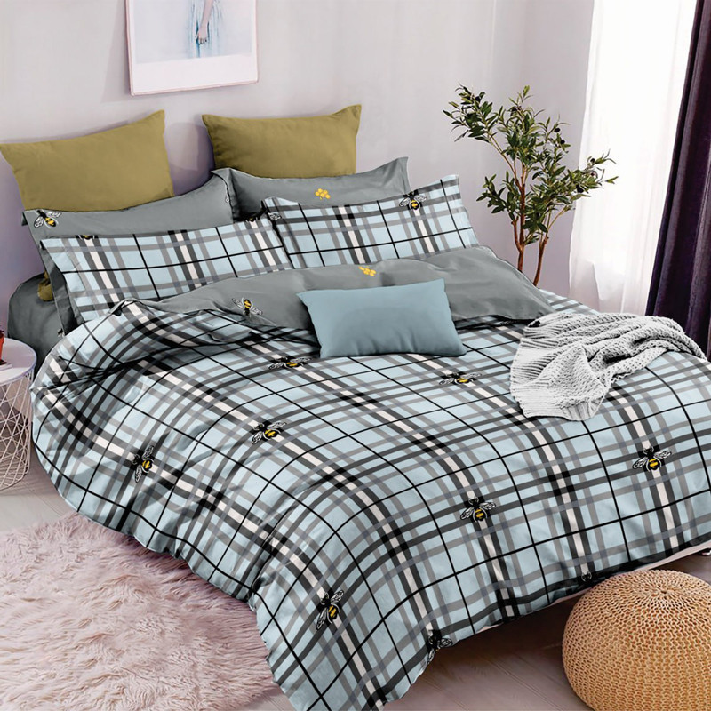 Тканина для постільної білизни Бязь "Gold" Lux GL1618 (A+B) - (50м+50м)