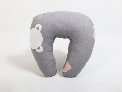 Дорожня подушка-рогалик для подорожей №60011