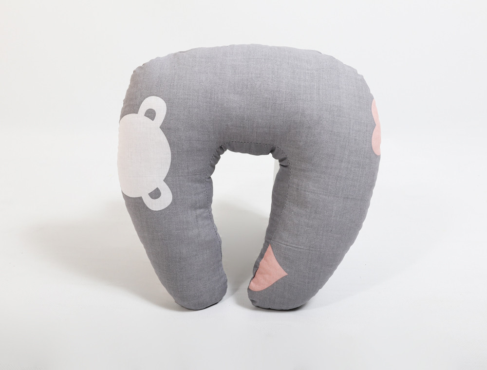 Дорожня подушка-рогалик для подорожей №60011