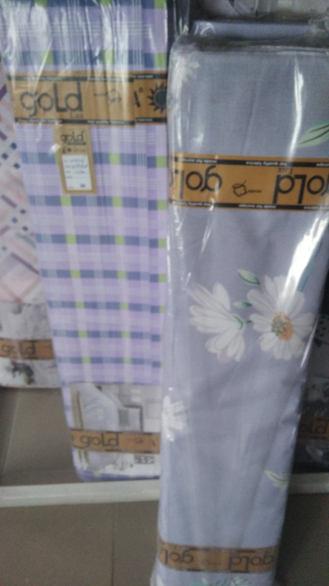 Тканина для постільної білизни Бязь "Gold" Lux GL1856grey (A+B) - (50м+50м)