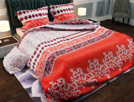 Тканина для постільної білизни Бязь "Gold" Lux GL554