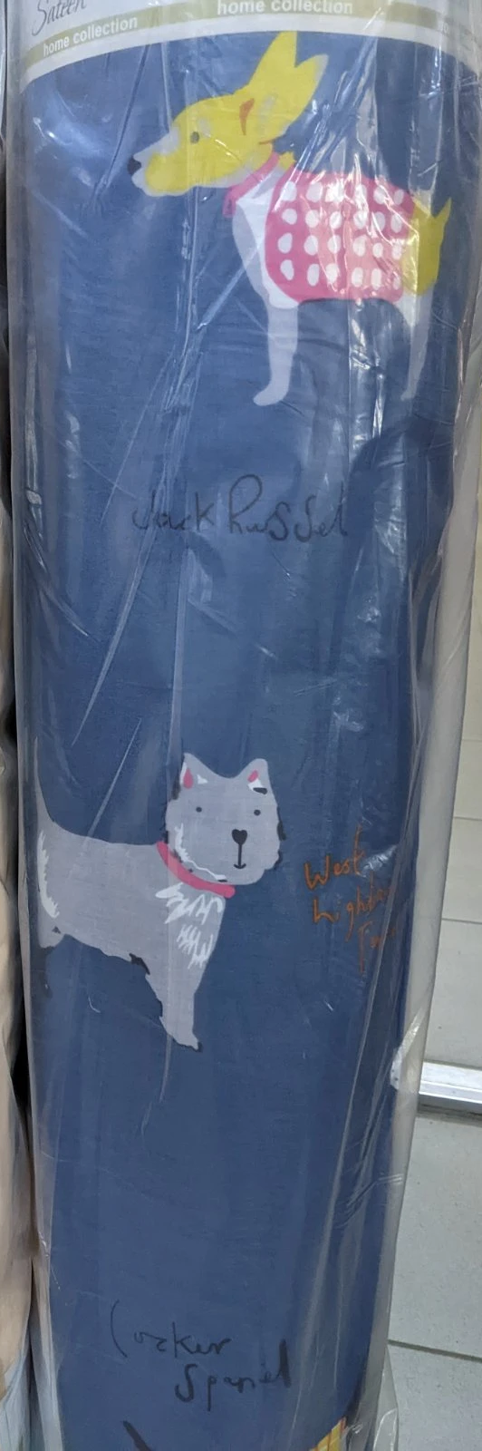 Ткань для постельного белья Сатин S-131A (60м)