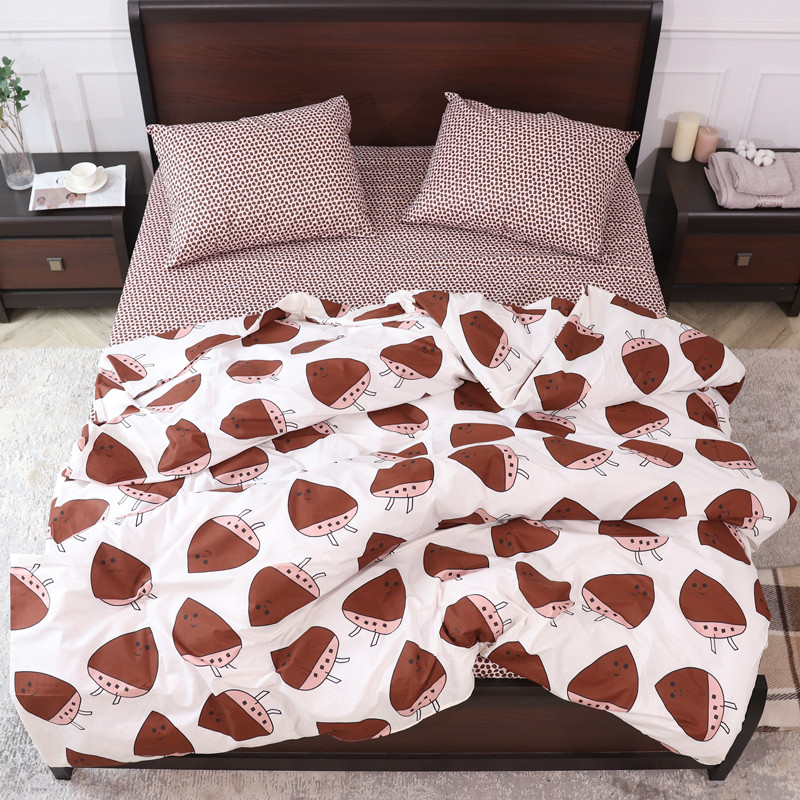 Евро макси набор постельного белья 200*220 из Бязи "Gold" №154428AB Черешенка™