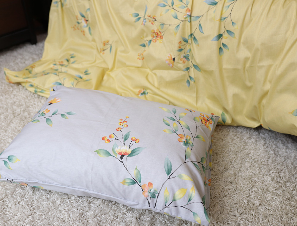 Сімейний набір постільної білизни із Сатину №869AB Черешенка™