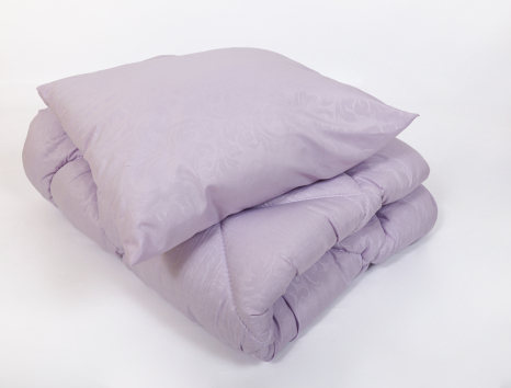 Комплект детское одеяло 105x135 + подушка 50x50 (микрофибра/холлофайбер) №2103