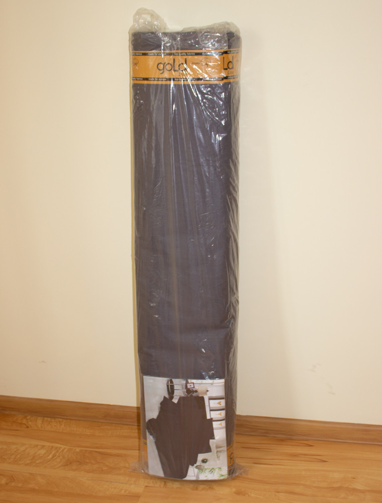 Тканина для постільної білизни Бязь "Gold" Lux однотонна GLgray (50м)