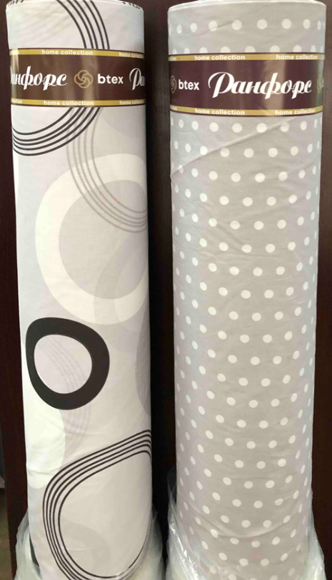 Ткань для постельного белья Ранфорс R-0901 (A+B) - (60м+60м)