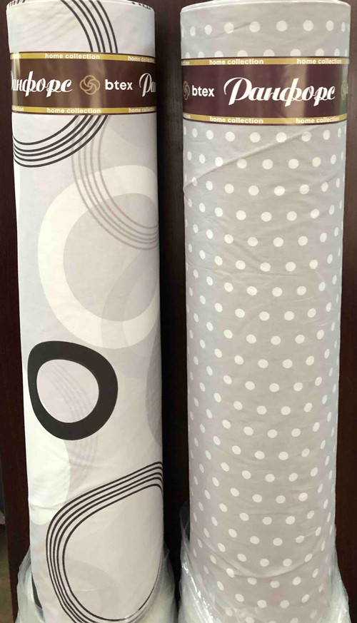 Ткань для постельного белья Ранфорс R-0901 (A+B) - (60м+60м)