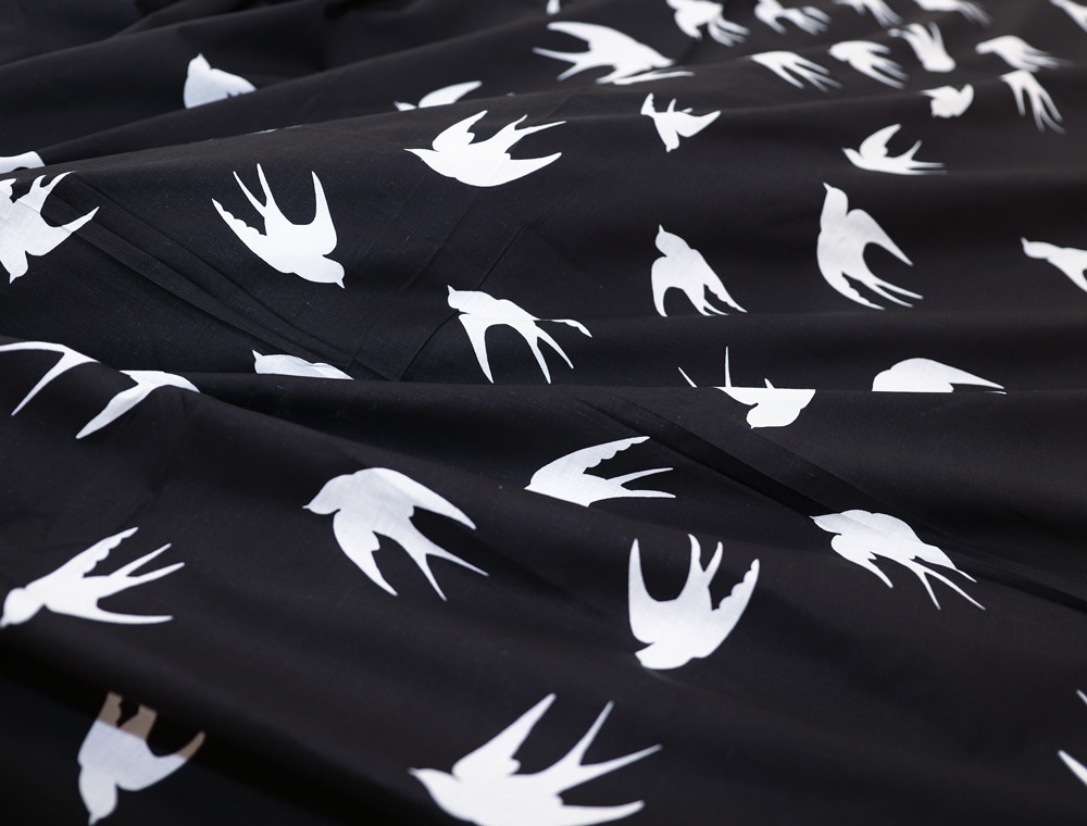 Полуторний набір постільної білизни 150*220 із Бязі "Gold" №154208AB Черешенка™