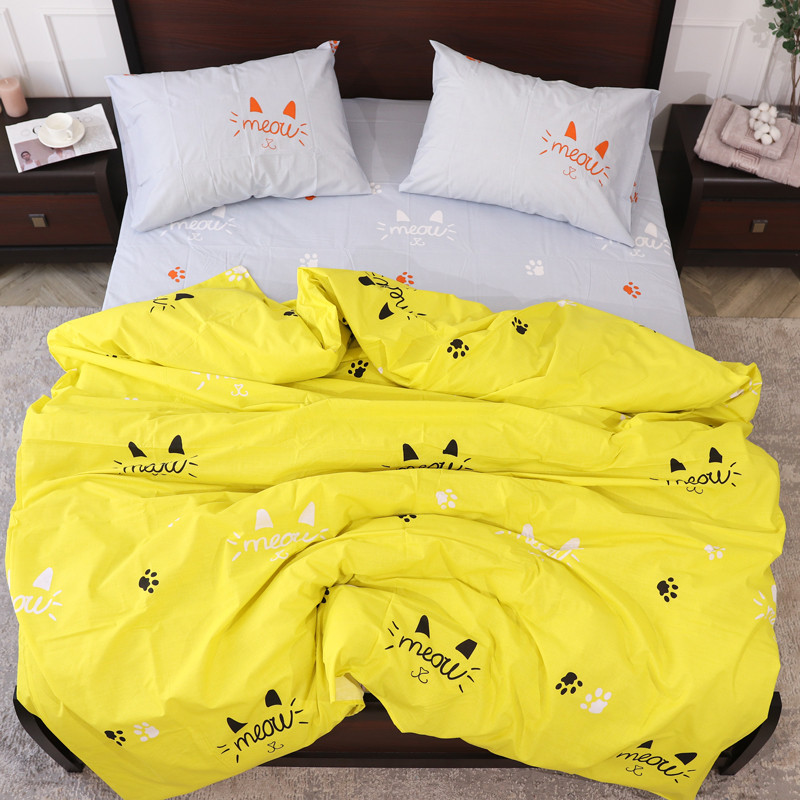 Євро-максі набір постільної білизни 200*220 із Бязі "Gold" №154154AB Черешенка™