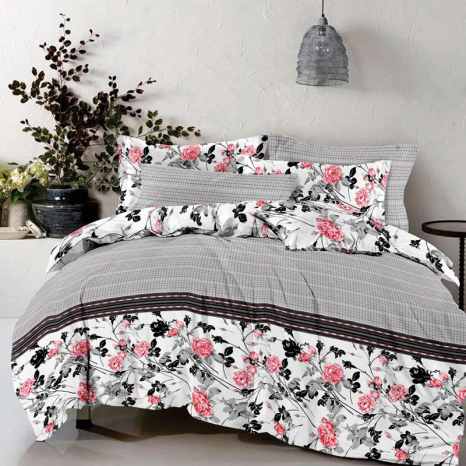 Двоспальний набір постільної білизни 180*220 із Бязі "Gold" №151104 Черешенка™