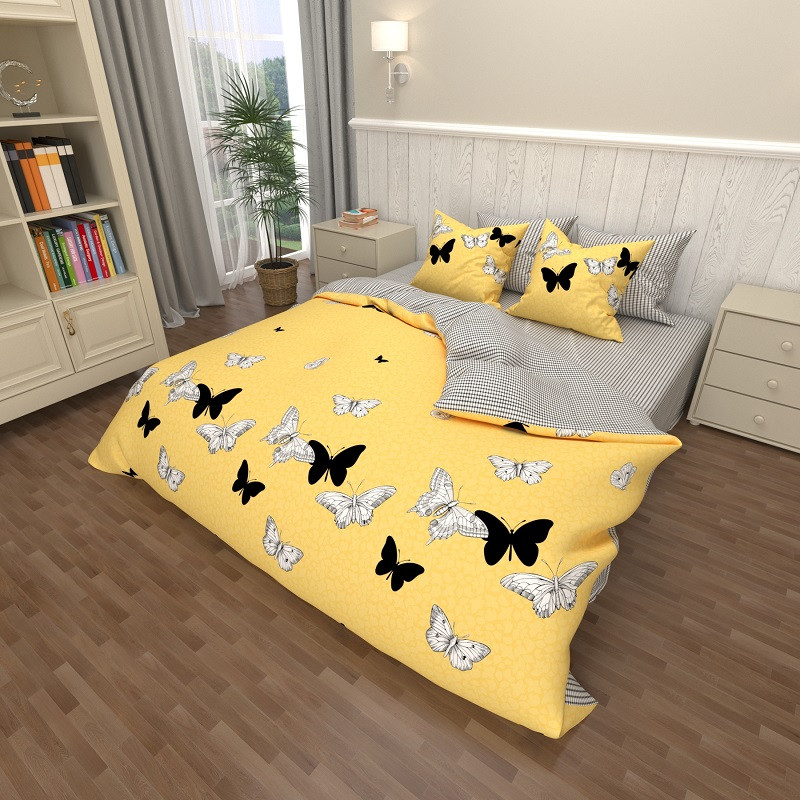 Ткань для постельного белья Бязь "Gold" Lux GL7649 (A+B) - (50м+50м)