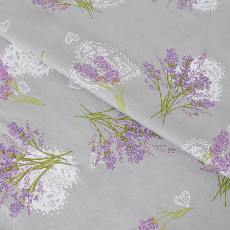 Ткань для постельного белья Бязь "Gold" Lux GL1311grey