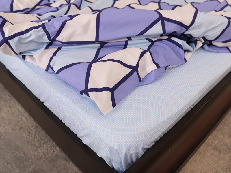 Евро макси набор постельного белья 200*220 из Сатина №664AB Черешенка™