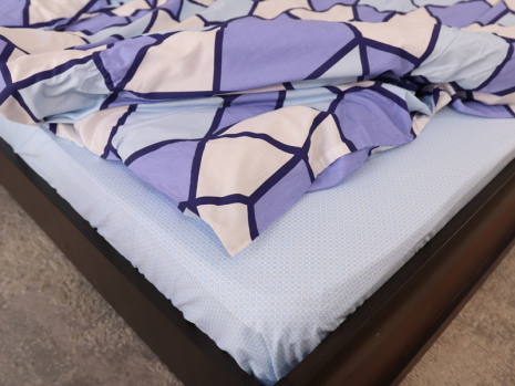 Евро макси набор постельного белья 200*220 из Сатина №664AB Черешенка™