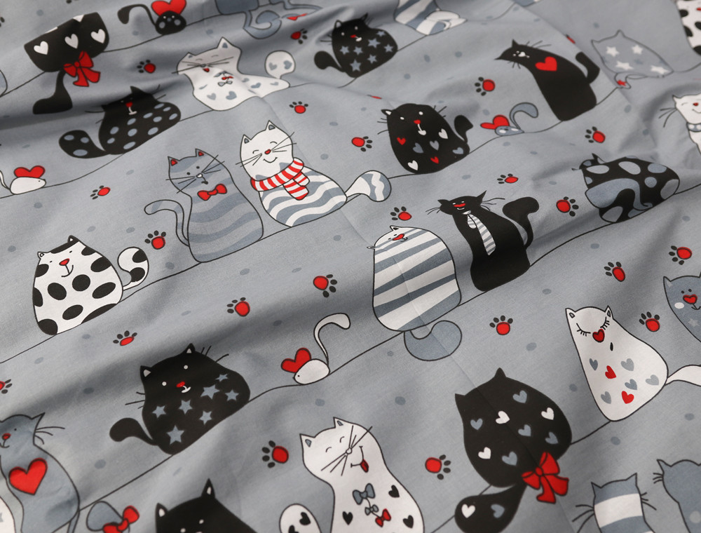 Полуторный набор постельного белья 150*220 из Бязи "Gold" №167074 Черешенка™