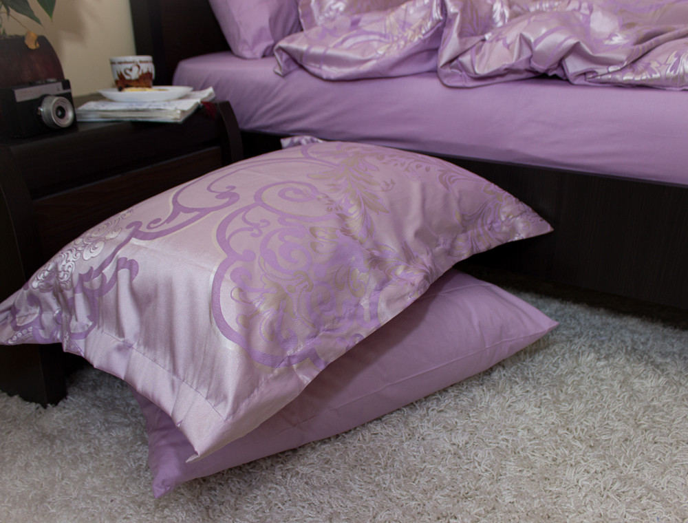 Двуспальный набор постельного белья 180*220 из Жаккарда №016AB KRISPOL™