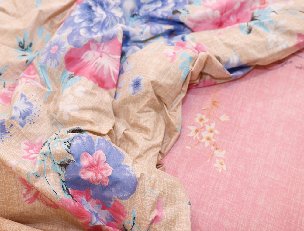 Полуторный набор постельного белья 150*220 из Бязи "Gold" №151477AB Черешенка™