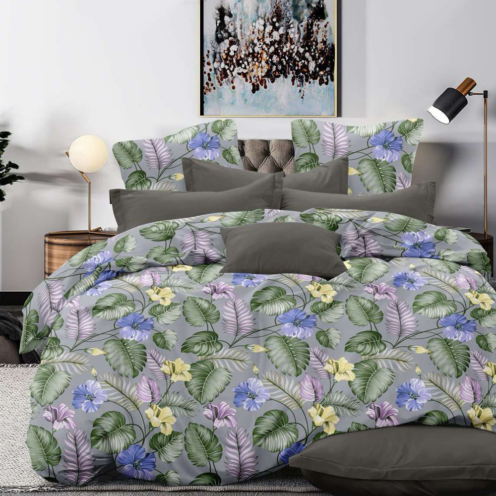 Тканина для постільної білизни Бязь "Gold" Lux GL36600grey