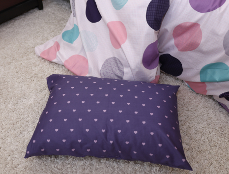 Полуторний набір постільної білизни 150*220 із Сатину №025AB Черешенка™