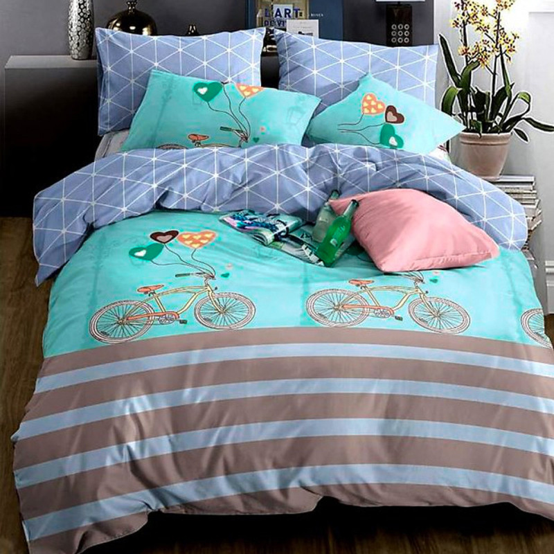 Тканина для постільної білизни Бязь "Gold" Lux дитяча GLB244 (A+B) - (50м+50м)