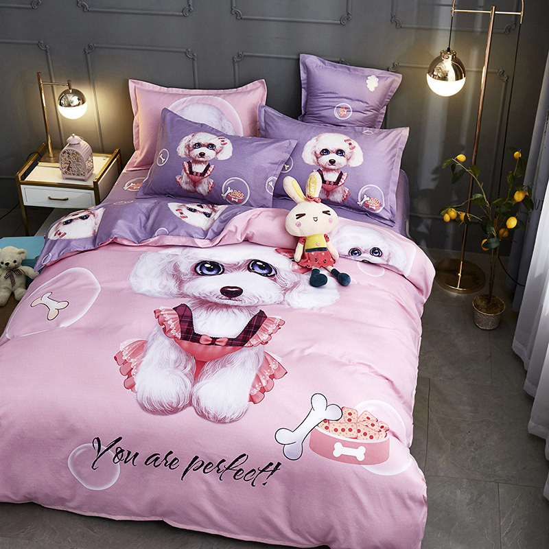 Ткань для постельного белья Бязь "Gold" Lux детская GLB212 (A+B) - (50м+50м)