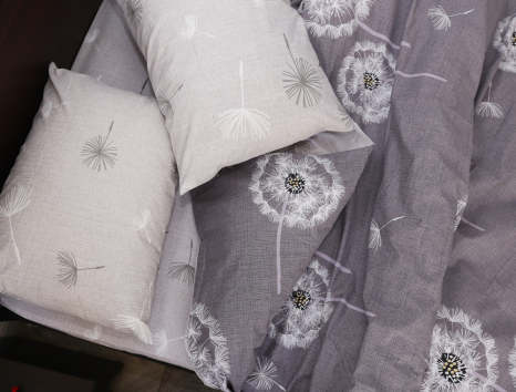 Двуспальный набор постельного белья 180*220 из Бязи "Gold" №155006AB Черешенка™