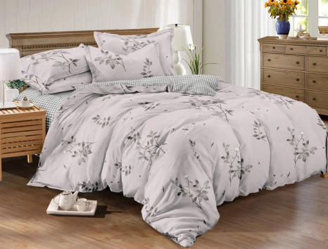 Тканина для постільної білизни Сатин S45-4 (A+B) - (60м+60м)