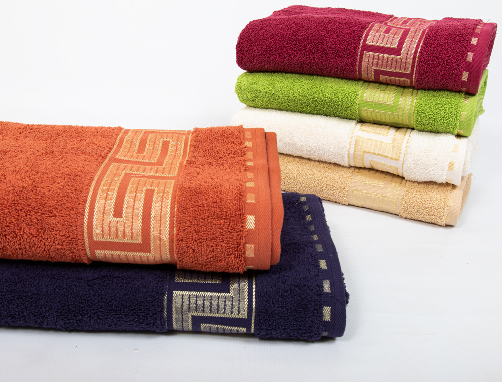 Комплект махрових банних рушників CESTEPE GREKSIA (140*70)